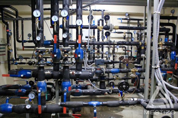 тепловой пункт в подвале дома